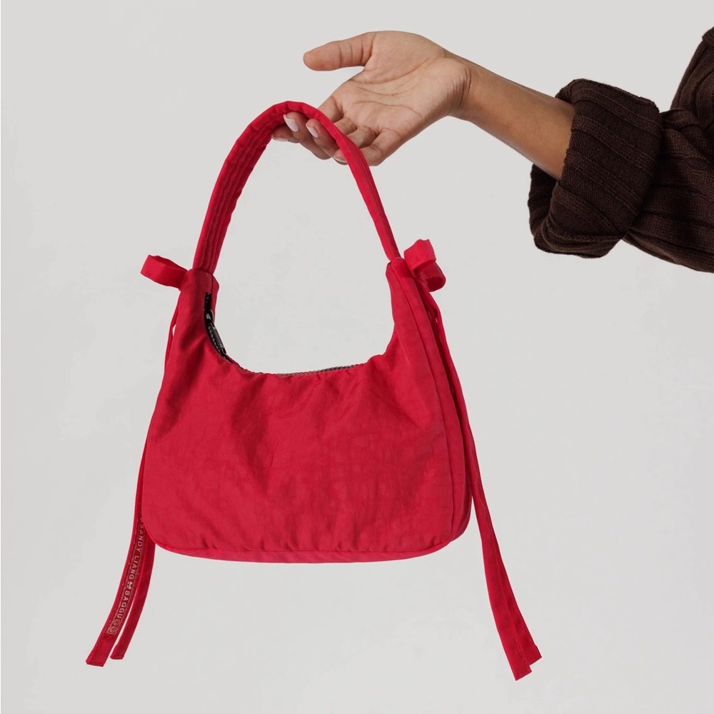 Sandy Liang x Baggu Red Mini Bow Bag - NWT